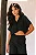 camisa cropped preta - Imagem 1