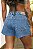 SHORT BASIC JEANS ESCURO - Imagem 2