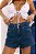 SHORT BASIC JEANS ESCURO - Imagem 1