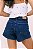 SHORT BASIC JEANS ESCURO - Imagem 3