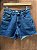 Bermuda vintage jeans escuro - Imagem 1