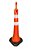 Cone de PVC Balizador T-TOP 1140mm - 360 - Imagem 1