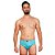 Kit com 10 Cuecas Slip Masculina Part.B Azul Claro - Imagem 2