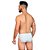 Kit com 8 cuecas Slip Masculina Part.B Branco - Imagem 4