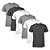 Kit de 6 Camisetas Dry Fit Masculina Part.B - Imagem 1