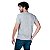 Camiseta Básica Masculina T-Shirt Algodão Cinza - Imagem 2