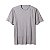 Camiseta Básica Masculina T-Shirt Algodão Cinza - Imagem 3