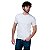 Camiseta Básica Masculina T-Shirt 100% Algodão Branco Tee - Imagem 1