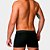 Kit Com 10 Cuecas Boxer Cotton Confort Masculina Part.B Preta - Imagem 3