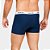 Cueca Boxer Cotton Part.B Soft Azul - Imagem 1