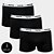 Kit Cueca Boxer Part.B Soft 3 Peças Preto - Imagem 1