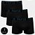 Kit Cueca Boxer Part.B Truck 3 Peças Preto - Imagem 1