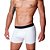 Kit Com 8 Cuecas Boxer Cotton Confort Masculina Part.B Branca - Imagem 2