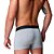 Kit Com 6 Cuecas Boxer Cotton Confort Masculina Part.B Cinza - Imagem 3