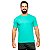 Kit com 5 Camisetas Slim Masculina Básica Algodão Part.B Verde Água - Imagem 3