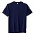 Kit com 5 Camisetas Slim Masculina Básica Algodão Part.B Azul - Imagem 2