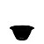 Cremeira 130ml - Policarbonato Preto - Imagem 1