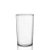 Copo Long Drink 280ml Transparente - Policarbonato Jateado - Imagem 1