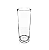 Copo Long Drink 320ml Transparente - Acrilico PS (Consulte opção personalizado) - Imagem 1
