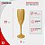 Taça Champagne Acrílico Dourada - Imagem 3