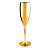 Taça Metalizada 170ml Dourada para Champagne (Minimo de 100 peças para Personalizar) - Imagem 1