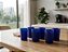 Kit 6 Copos Short Drink 200ml Azul - Polipropileno Texturizado - Imagem 2