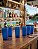 Kit 6 Copos Long Drink 280ml Azul Translucido - Policarbonato - Imagem 2
