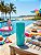 Kit 6 Copos Long Drink Acrílico Azul Tiffany 320ml - Imagem 3