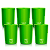 Kit 6 Copo Ecológico Personalizado - Green Cups 320ml - Imagem 1