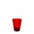 Copo Tequila Plástico Vermelho -  Acrilico PS - Imagem 1