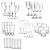 Kit Taças e Copos para Área de Piscina (36 peças) - Imagem 1