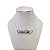 Colar Folheado Prata 925 Gratidão Strass - Imagem 1