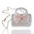 Bolsa Infantil Clutch Alça Pérolas Laço - Imagem 2