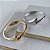 Bracelete Folheado Ouro 18k e Prata 925 Gota Dupla - Imagem 3