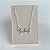 Colar Seja Luz Folheado Ouro 18k / Prata 925 - Imagem 2