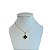 Colar Folheado Ouro 18k e Prata 925 Trevo Cravejado - Imagem 1