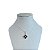 Colar Folheado Ouro 18k e Prata 925 Trevo Cravejado - Imagem 2