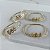 Bracelete Folheado Ouro 18k Filhos Personalizado - Imagem 3
