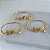 Bracelete Folheado Ouro 18k Filhos Coração Personalizado Ponto de Luz - Imagem 2