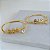 Bracelete Folheado Ouro 18k Filhos Personalizado Ponto de Luz - Imagem 3