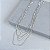 Corrente Folheada Ouro 18k ou Prata 925 Veneziana - Imagem 6