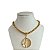 Colar Folheado Ouro 18k Correntaria Pai Nosso - Imagem 1