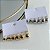 Trio Brincos Folheado Ouro 18k e Prata 925 Argolas Abaulada - Imagem 3