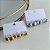 Trio Brincos Folheado Ouro 18k e Prata 925 Argolas Abaulada - Imagem 4