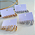 Trio Brincos Folheado Ouro 18k e Prata 925 Argolas Coração Cravejado - Imagem 5