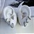 Trio Brincos Folheado Ouro 18k e Prata 925 Argolas Coração Cravejado - Imagem 4