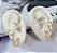 Trio Brincos Folheado Ouro 18k e Prata 925 Argolas Cravejada - Imagem 1