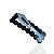 Presilha Tic Tac Strass Quadrada Vazada - Imagem 2