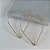 Brinco Folheado Ouro 18k e Prata 925 Argola Gota - Imagem 4