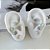 Trio Brincos Folheado Ouro 18k Quadrado - Imagem 4